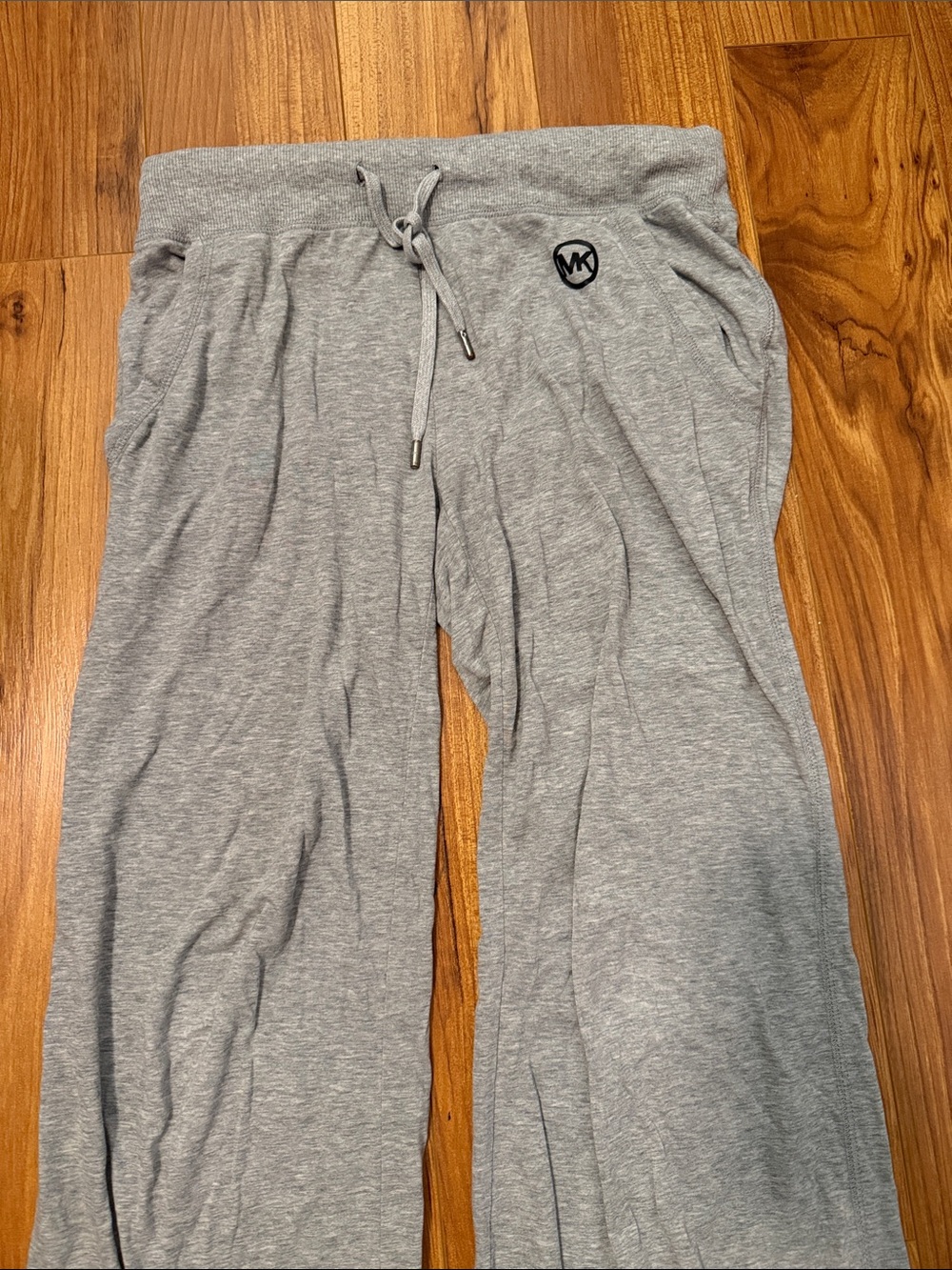 Michael Kors Light Gray Drawstring Lounge Pants